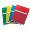 Charles Leonard Magnetic Pockets, 9.5in W x 11.75in H, 4 Assorted Colors Per Pack 26400